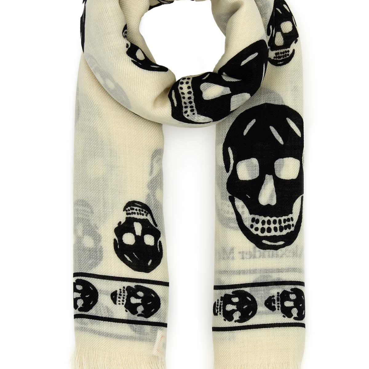 Alexander McQueen scarves & wraps luxury designer piece front view