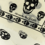 Alexander McQueen premium scarves & wraps detail and craftsmanship close-up