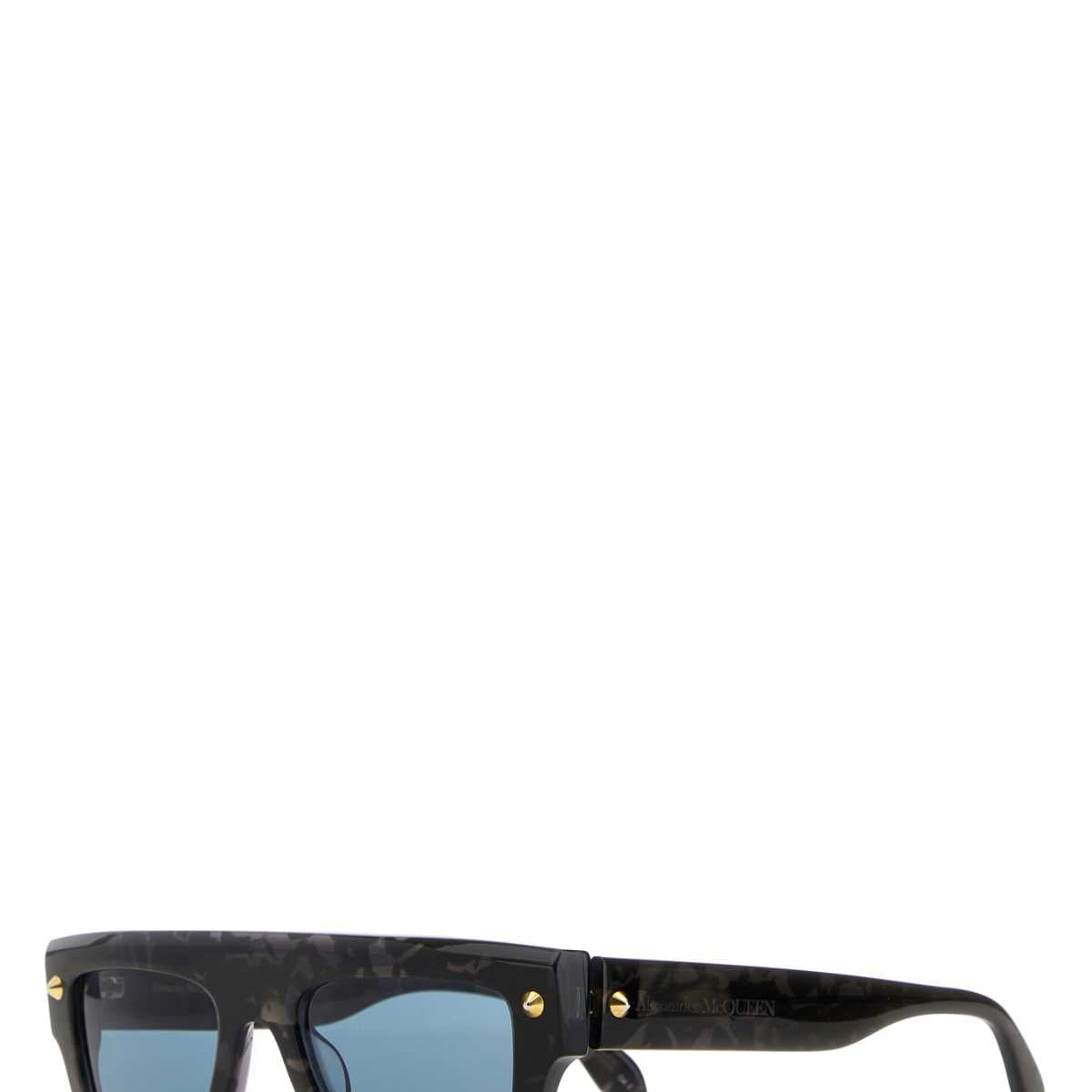 Alexander McQueen Sunglasses? Alexander Mcqueen Women Multicolor Acetate Sunglasses Luxury Designer UV Sunglasses