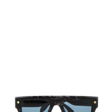 Alexander McQueen premium sunglasses detail and craftsmanship close-up