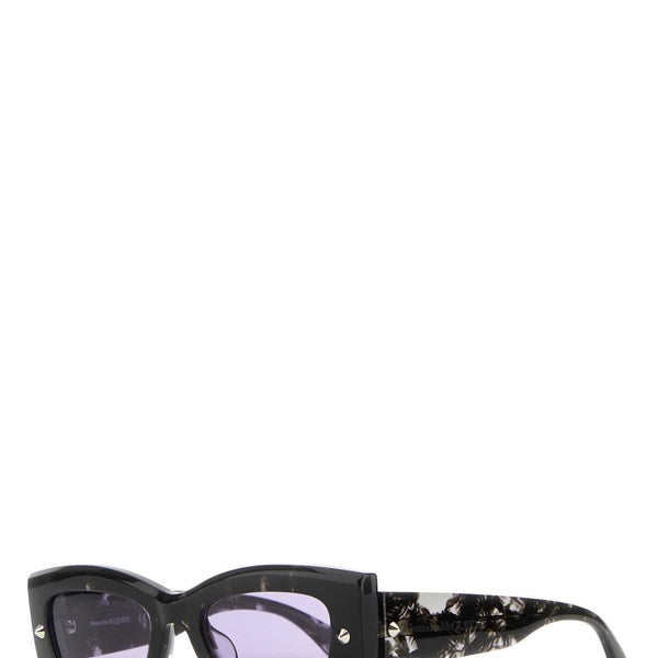 Alexander McQueen Sunglasses? Alexander Mcqueen Women Multicolor Acetate Sunglasses Luxury Designer UV Sunglasses