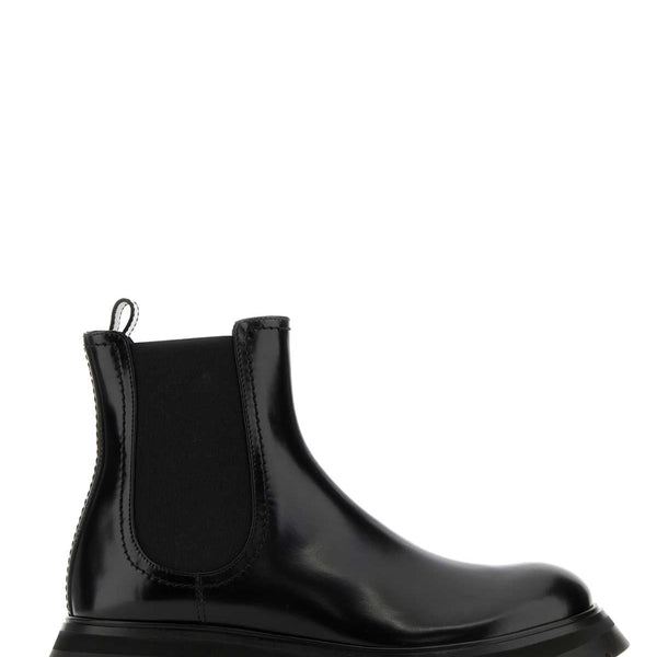 Alexander McQueen boots & booties luxury designer piece front view