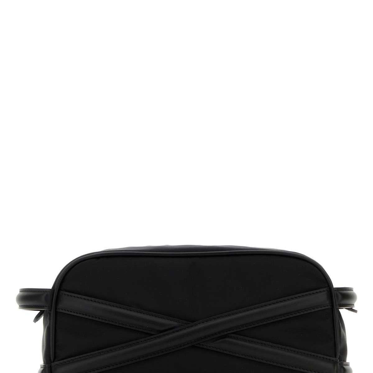 Alexander McQueen Accessories? Alexander Mcqueen Men Black Fabric Beauty Case Luxury Designer Fashion Accessory