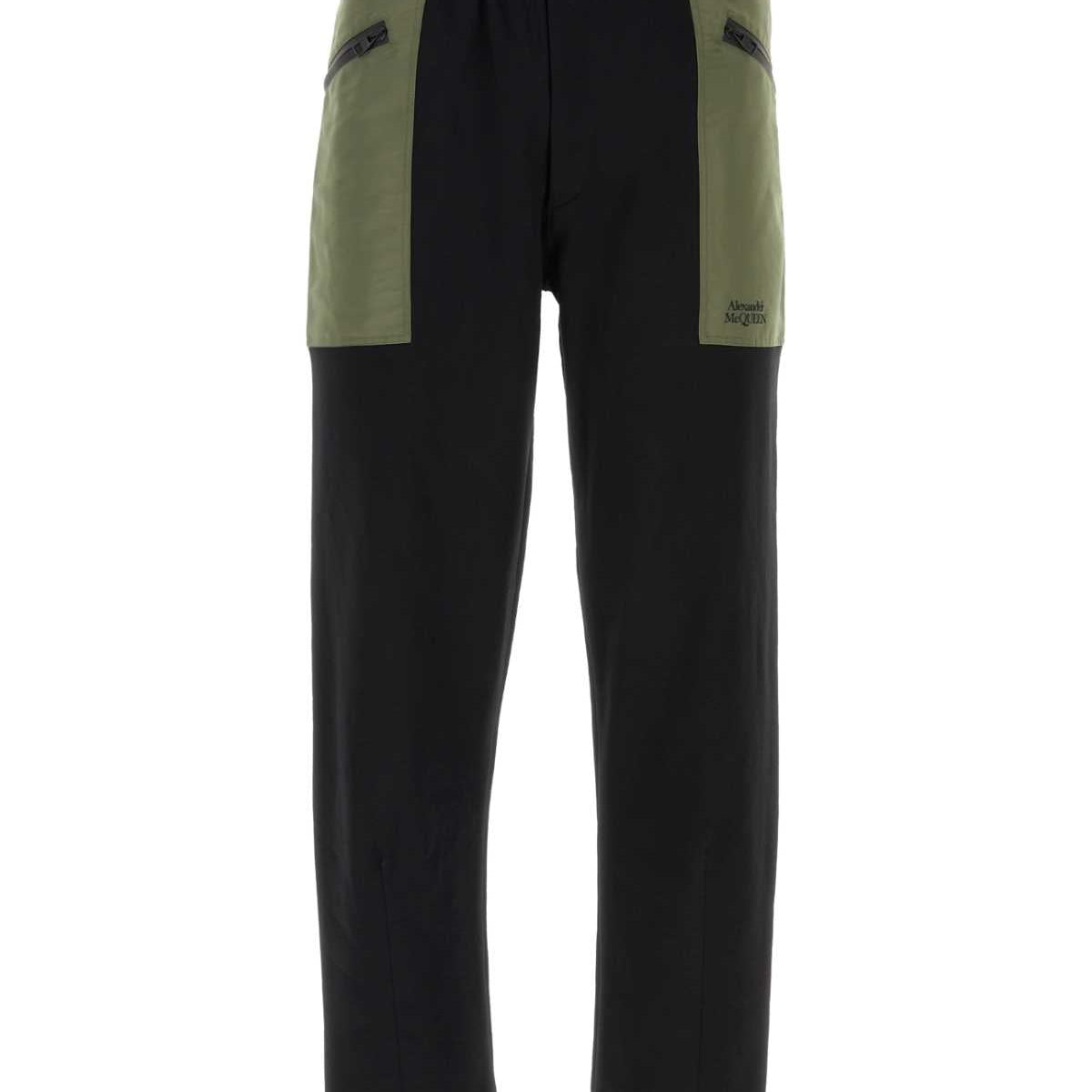 Alexander McQueen Pants? Alexander Mcqueen Men Black Cotton Pant Tailored Everyday Designer Pants