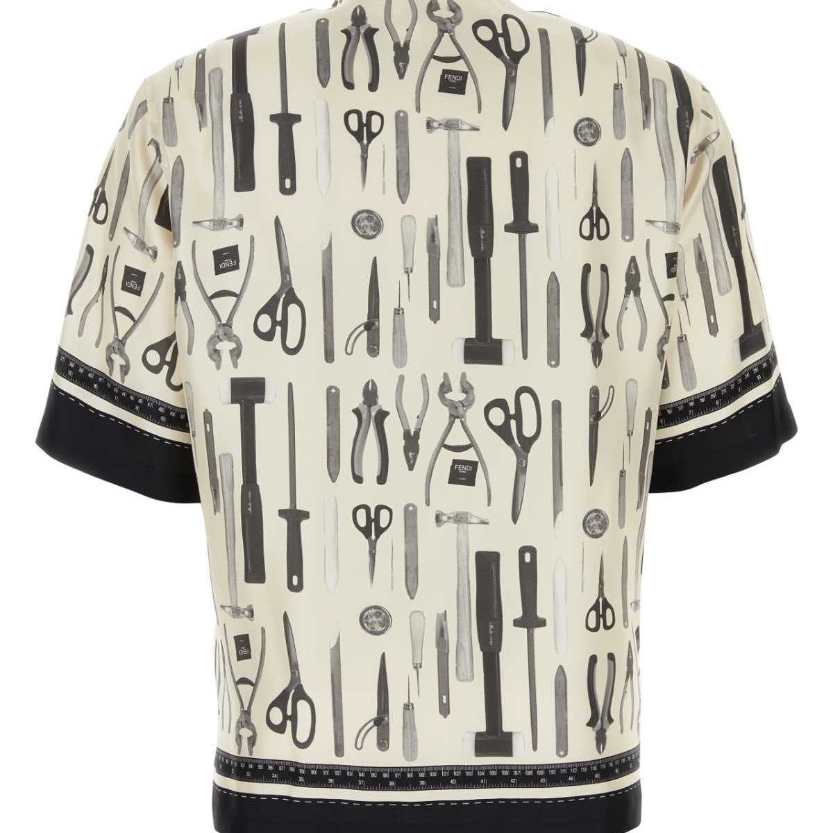 Fendi premium blouses detail and craftsmanship close-up