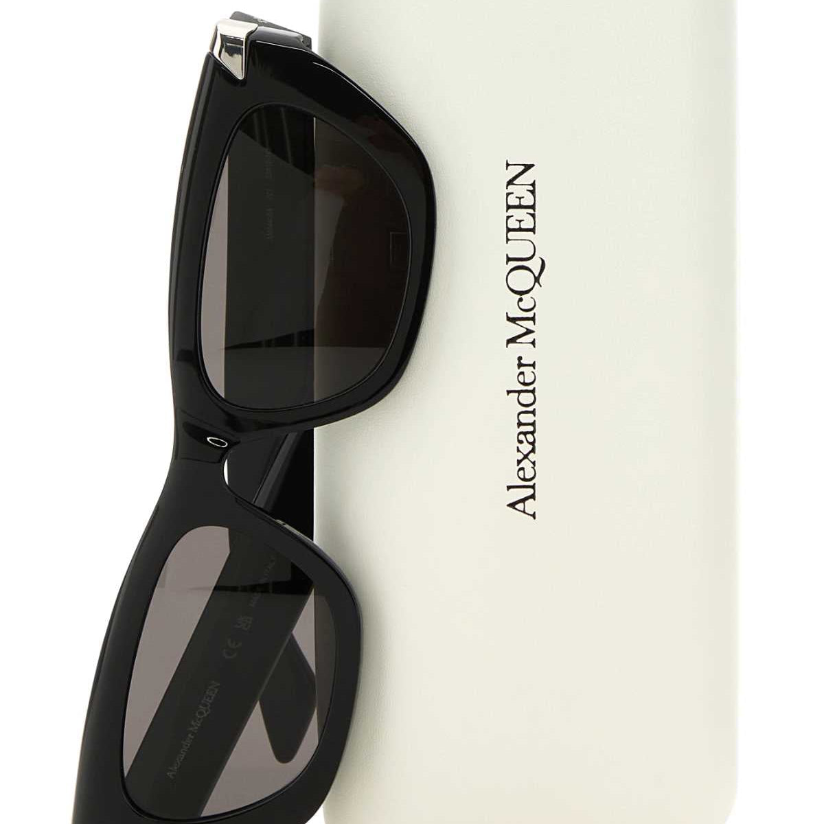 Alexander McQueen sunglasses side profile designer luxury fashion
