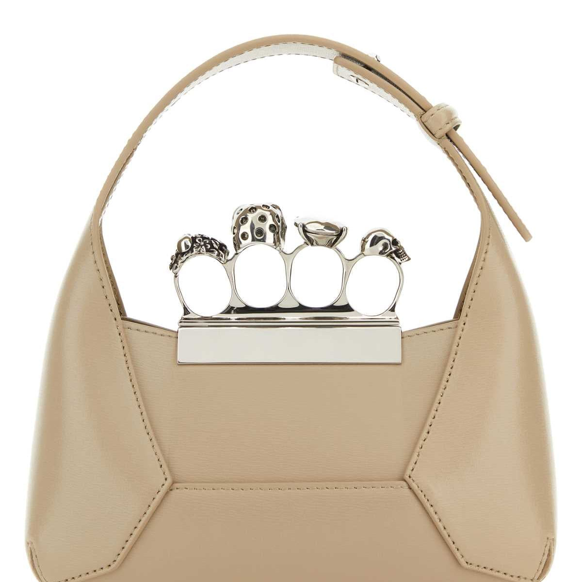 Alexander McQueen shoulder bags side profile designer luxury fashion