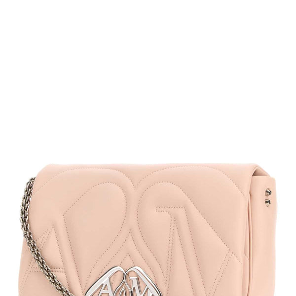 Alexander McQueen premium cross body bags detail and craftsmanship close-up