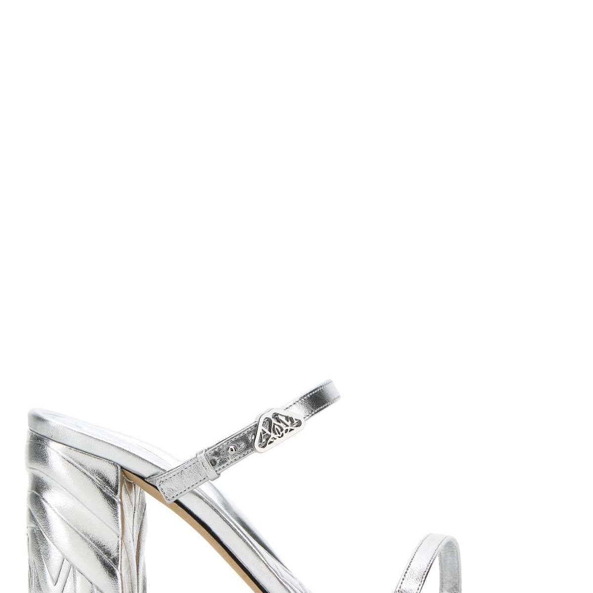 Alexander McQueen sandals luxury designer piece front view