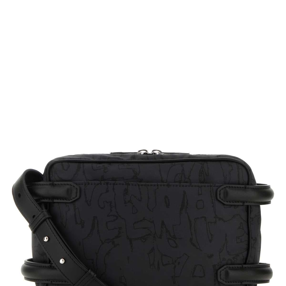 Alexander McQueen Bags? Alexander Mcqueen Men Black Nylon Harness Crossbody Bag Elegant Everyday Designer Handbag