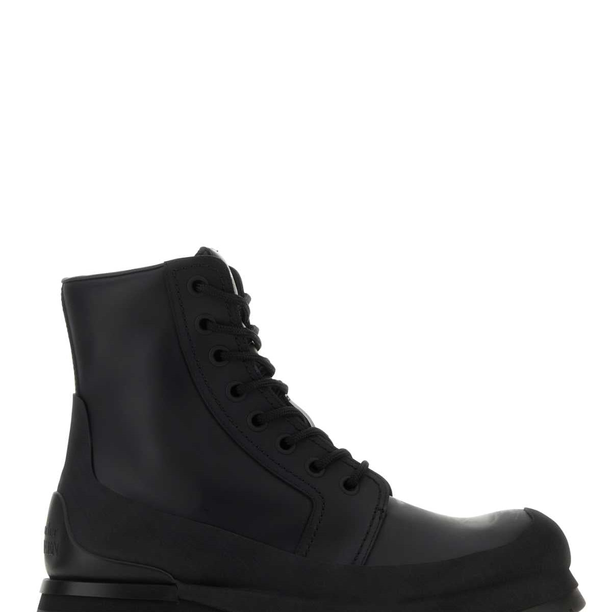 Alexander McQueen Shoes? Alexander Mcqueen Men Black Leather Wander Ankle Boots Premium Designer Casual Shoes