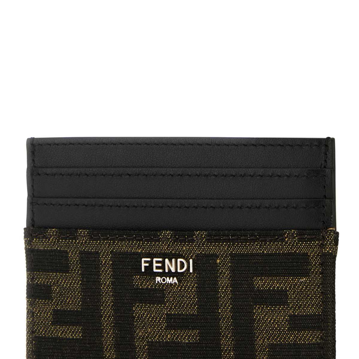 Fendi premium wallets detail and craftsmanship close-up