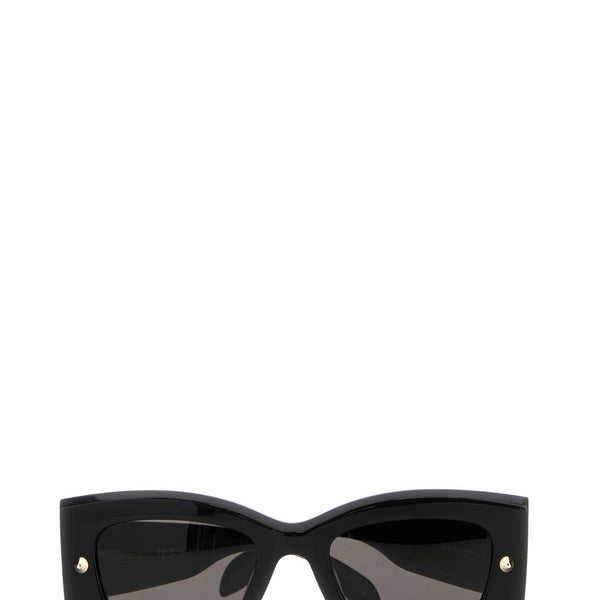 Alexander McQueen premium sunglasses detail and craftsmanship close-up