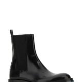 Alexander McQueen premium boots & booties detail and craftsmanship close-up