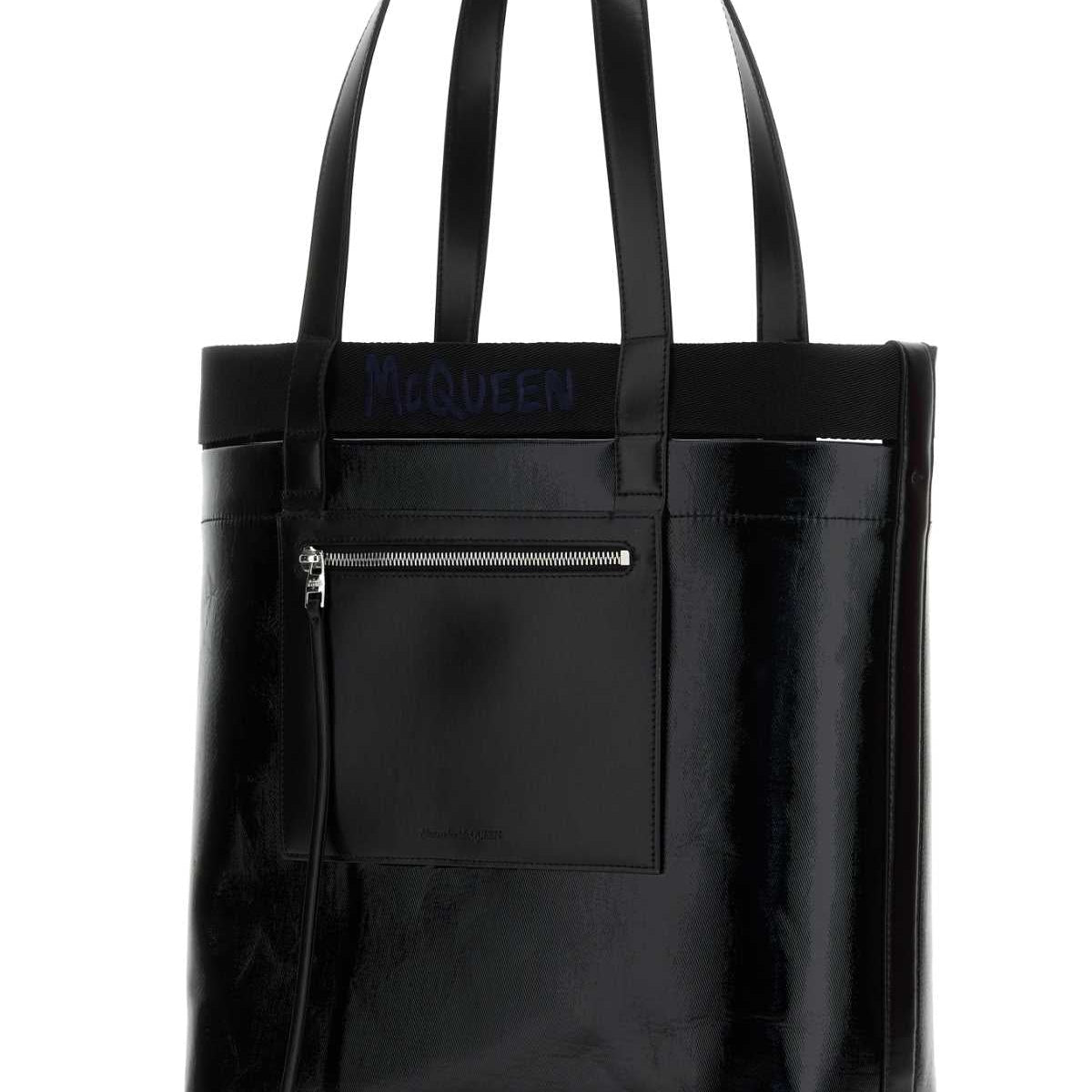 Alexander McQueen premium shoulder bags detail and craftsmanship close-up