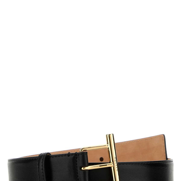 Alexander McQueen Belts? Alexander Mcqueen Women Black Leather Belt Premium Leather Designer Belt