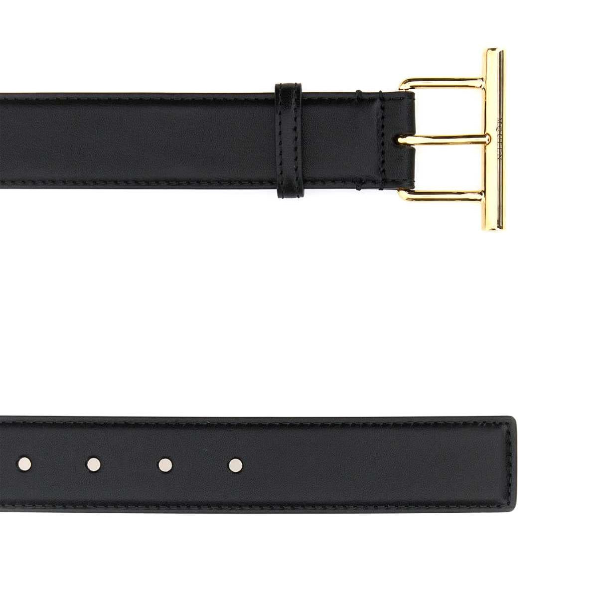 Alexander McQueen premium belts detail and craftsmanship close-up