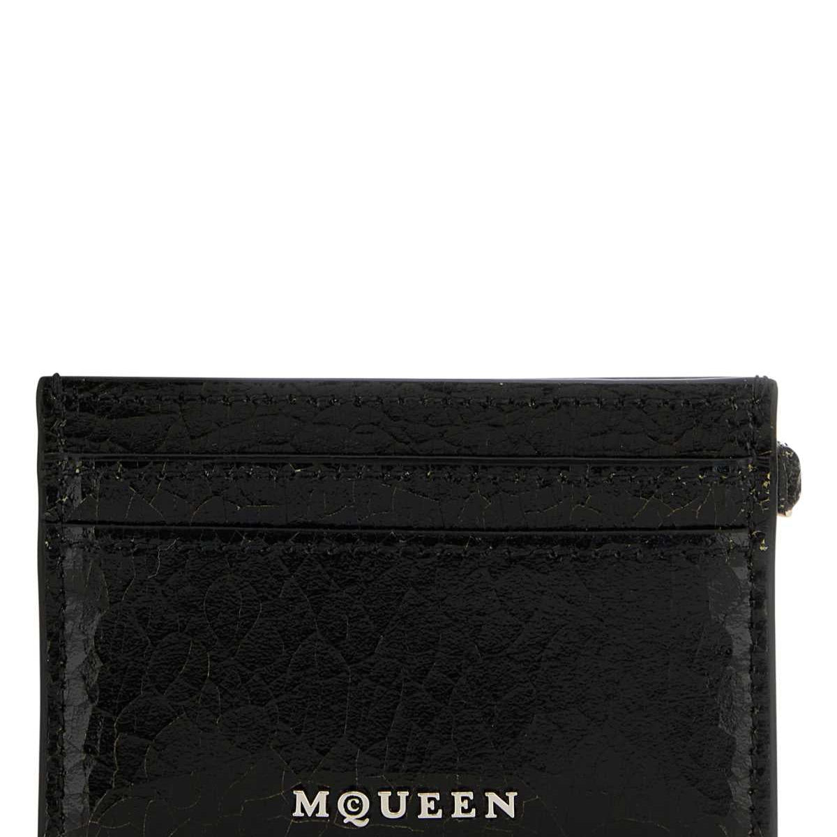 Alexander McQueen wallets luxury designer piece front view