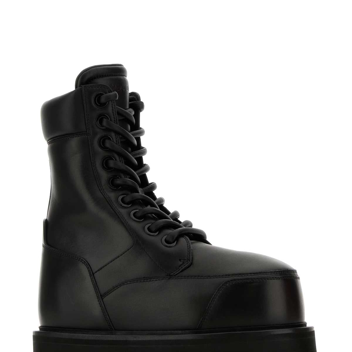 Alexander McQueen premium boots & booties detail and craftsmanship close-up
