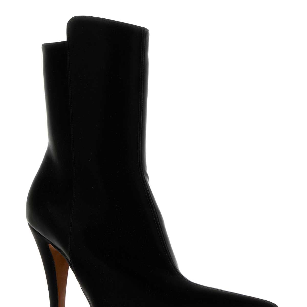Alexander McQueen Shoes? Alexander Mcqueen Women Black Fabric Birdee Ankle Boots Luxury Lifestyle Designer Footwear