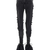 Alexander McQueen premium pants detail and craftsmanship close-up