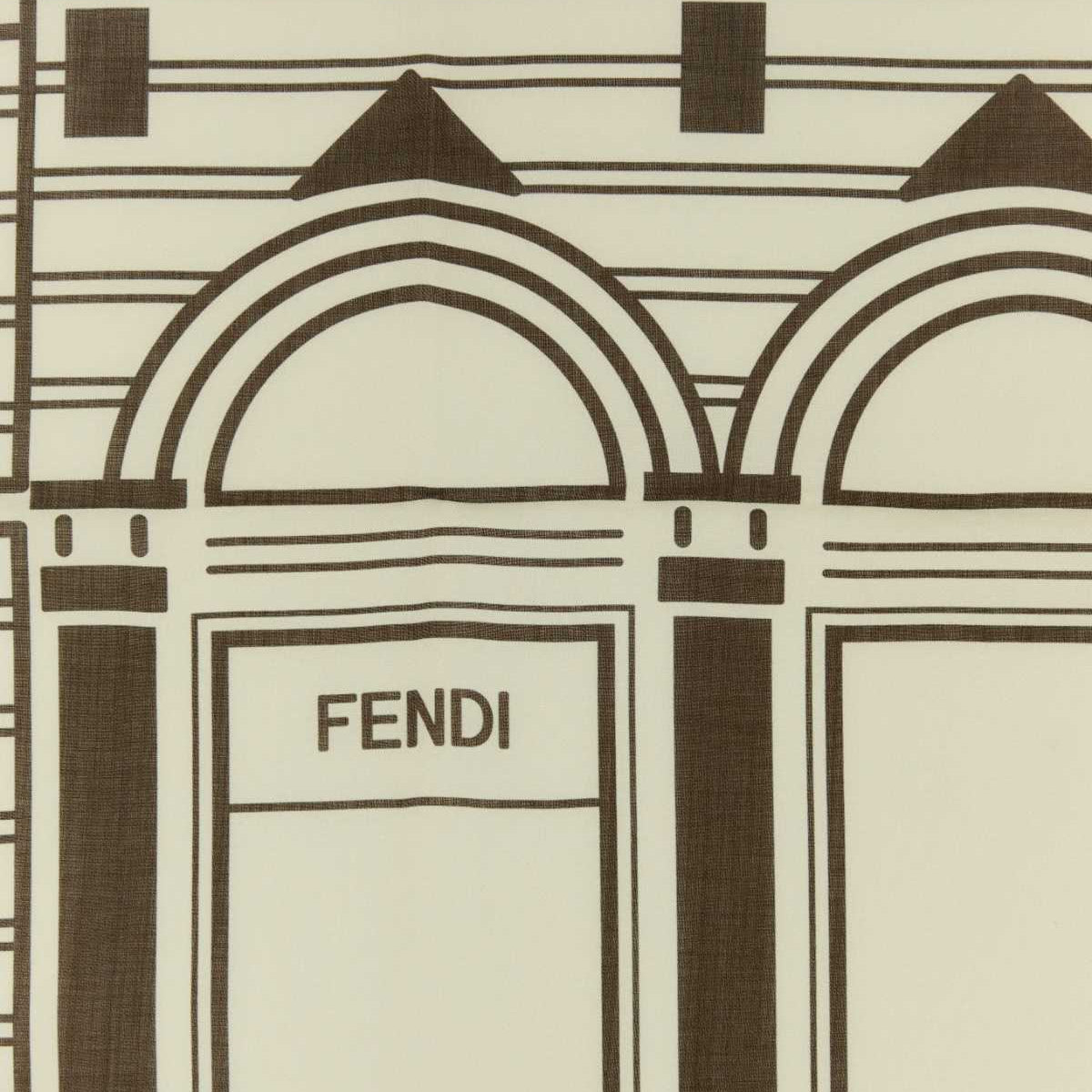 Fendi scarves & wraps side profile designer luxury fashion