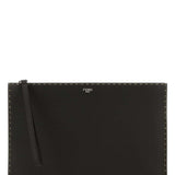 Fendi clutches luxury designer piece front view