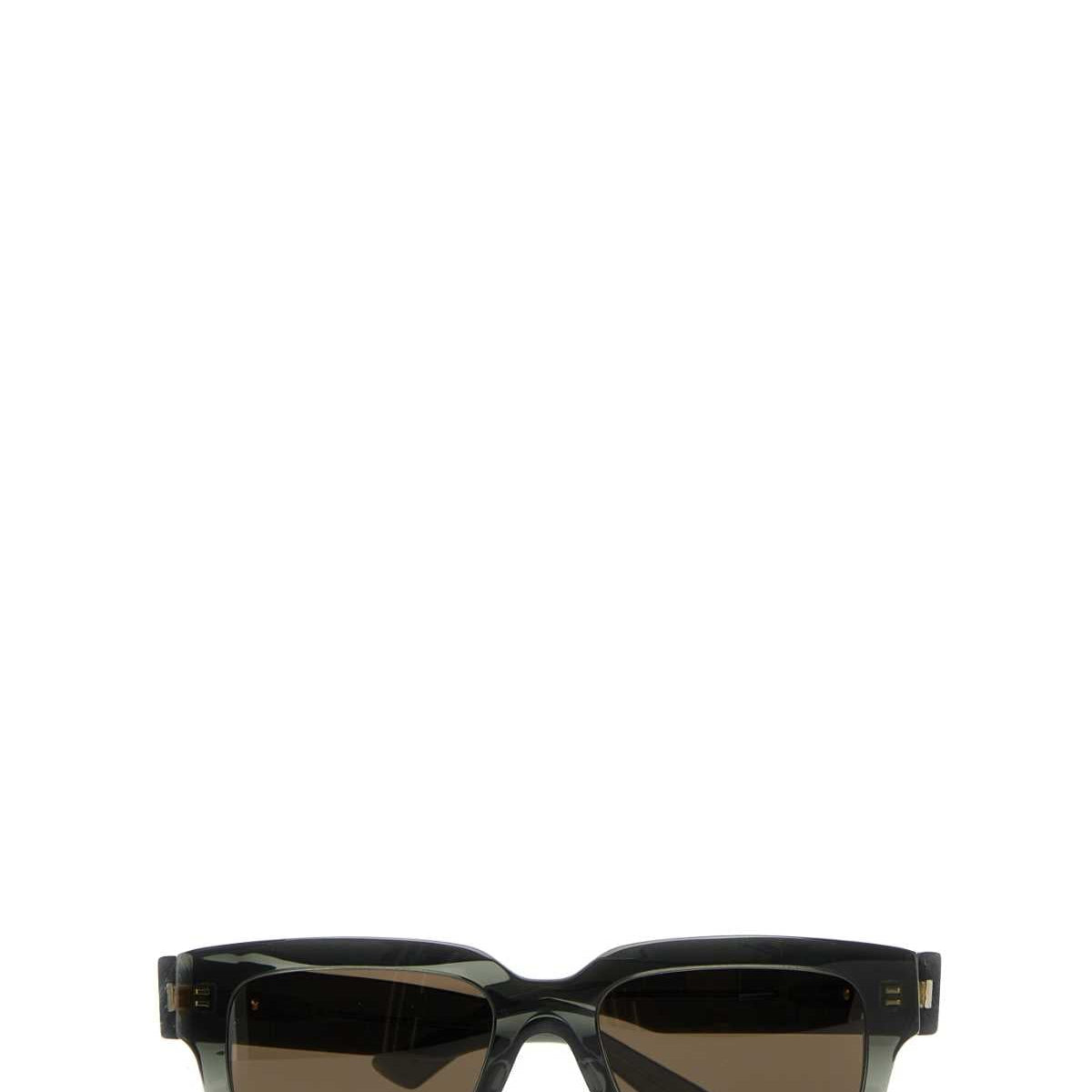 Bottega Veneta Sunglasses? Bottega Veneta Women Dark Green Acetate Ultrathin Sunglasses Premium Fashion Designer Sunglasses