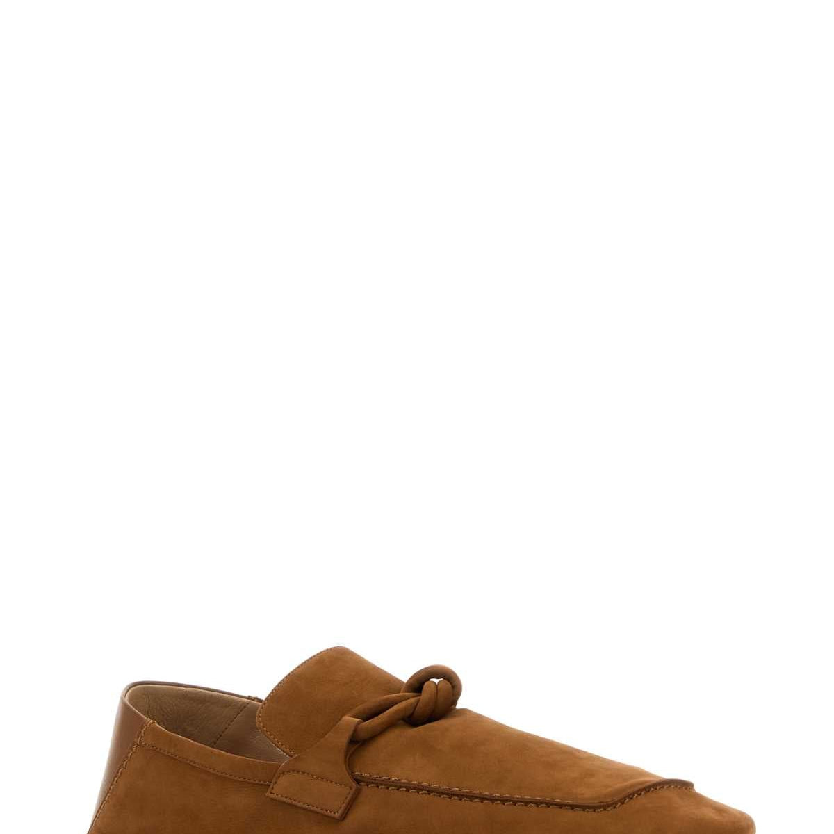 Bottega Veneta premium loafers detail and craftsmanship close-up