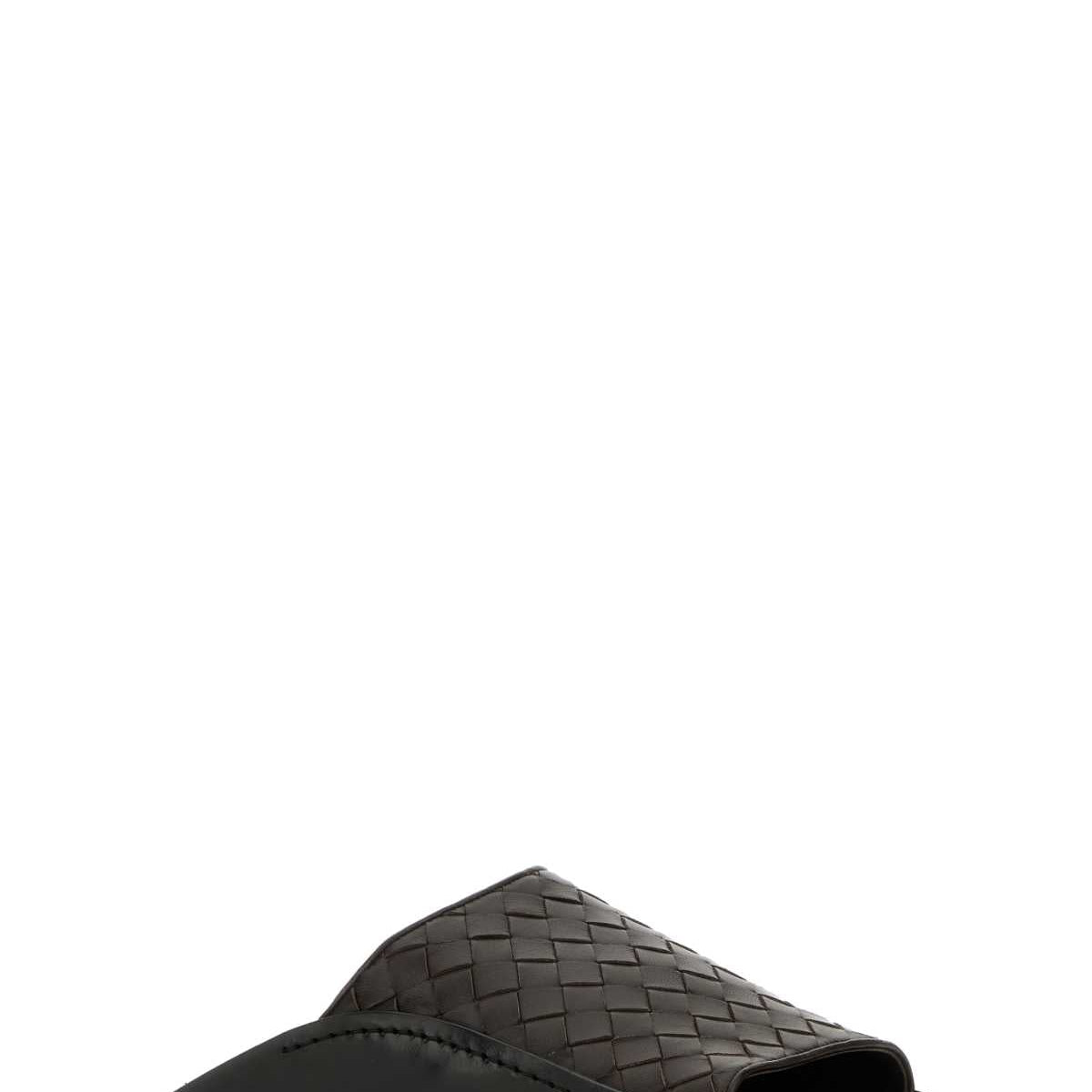 Bottega Veneta premium slides detail and craftsmanship close-up