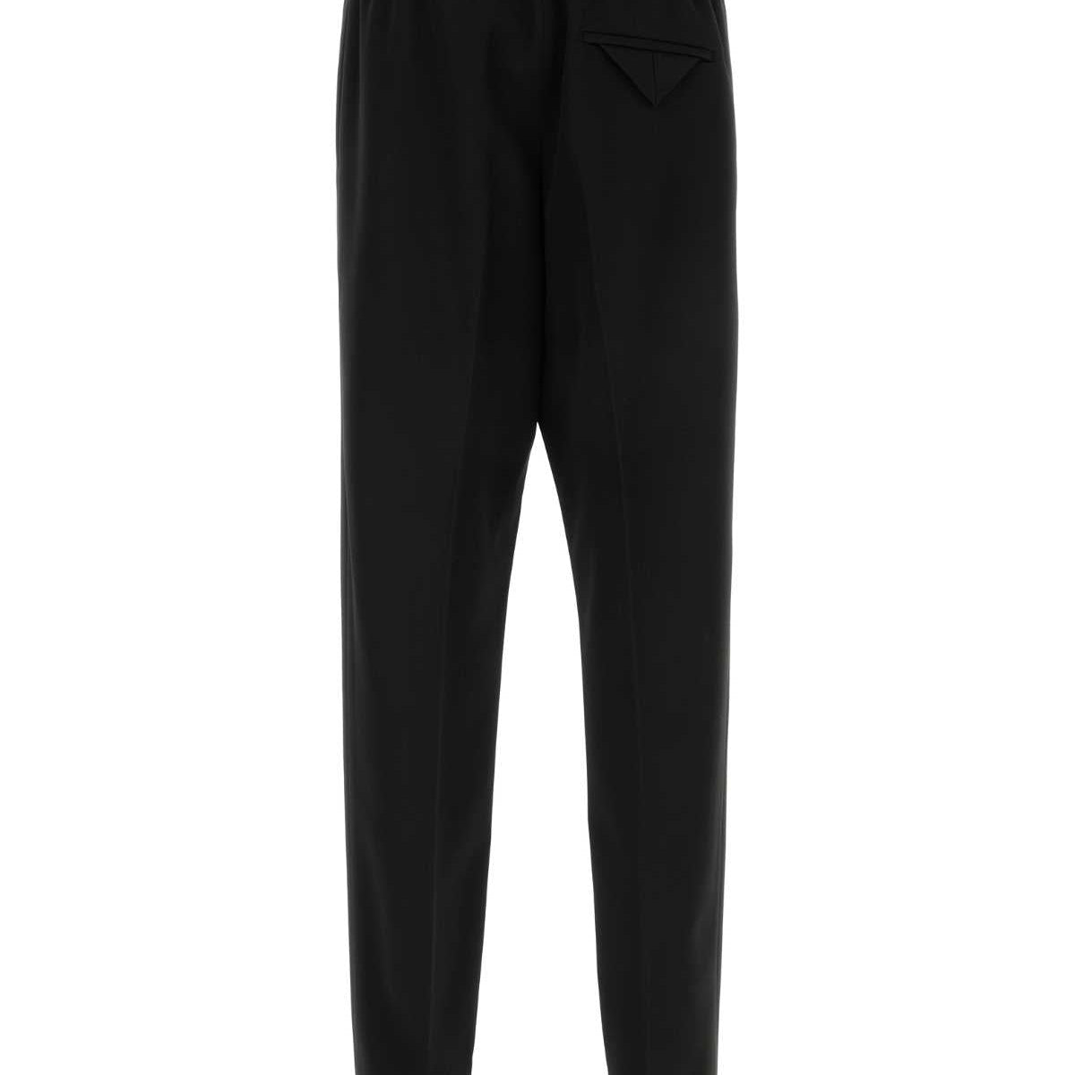 Bottega Veneta Pants? Bottega Veneta Men Black Wool Pant Tailored Everyday Designer Pants
