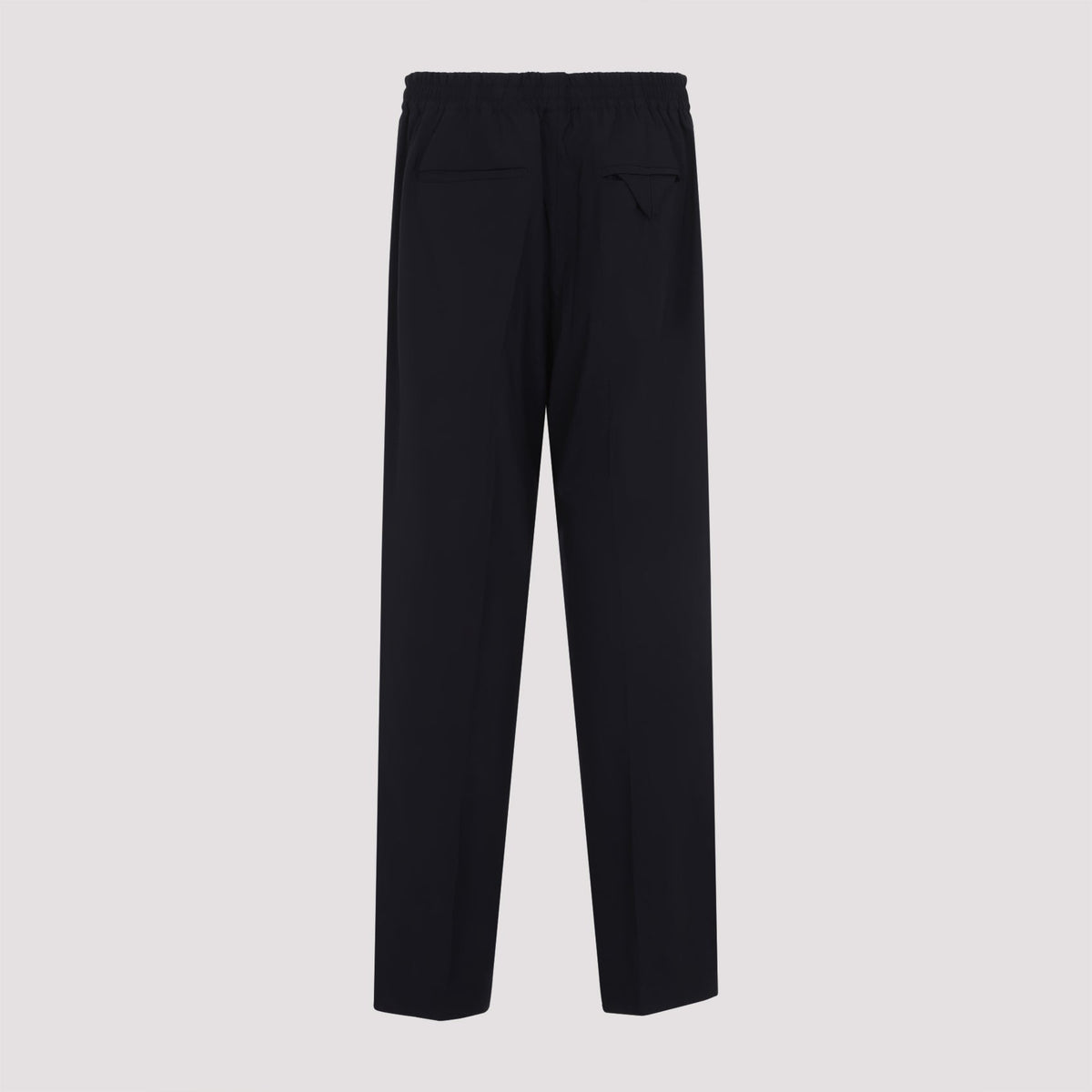 Bottega Veneta premium pants detail and craftsmanship close-up