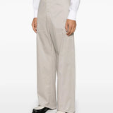 Fendi premium pants detail and craftsmanship close-up