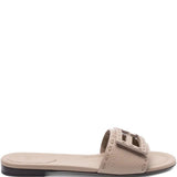 Fendi flats luxury designer piece front view