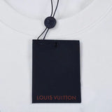 Back view of Louis Vuitton luxury clothing with tailored silhouette
