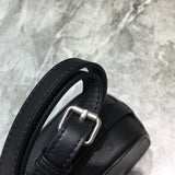 Understated Vegan Leather Handbag - Polished Finish | Women's Designer-Inspired Purse #810 - texture close-up (image 9) of designer-inspired handbag