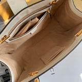Side profile of everyday-luxe chic women's handbag – women's designer-style accessory