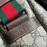Handle and strap detail of structured signature women's handbag – women's premium purse