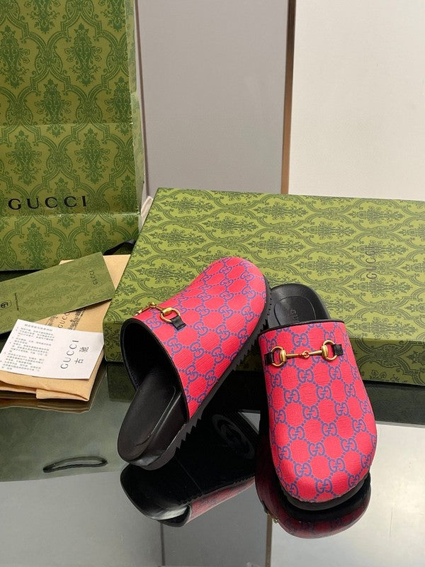 Gucci bold contrast luxury sneakers view 4 sleek tonal finish