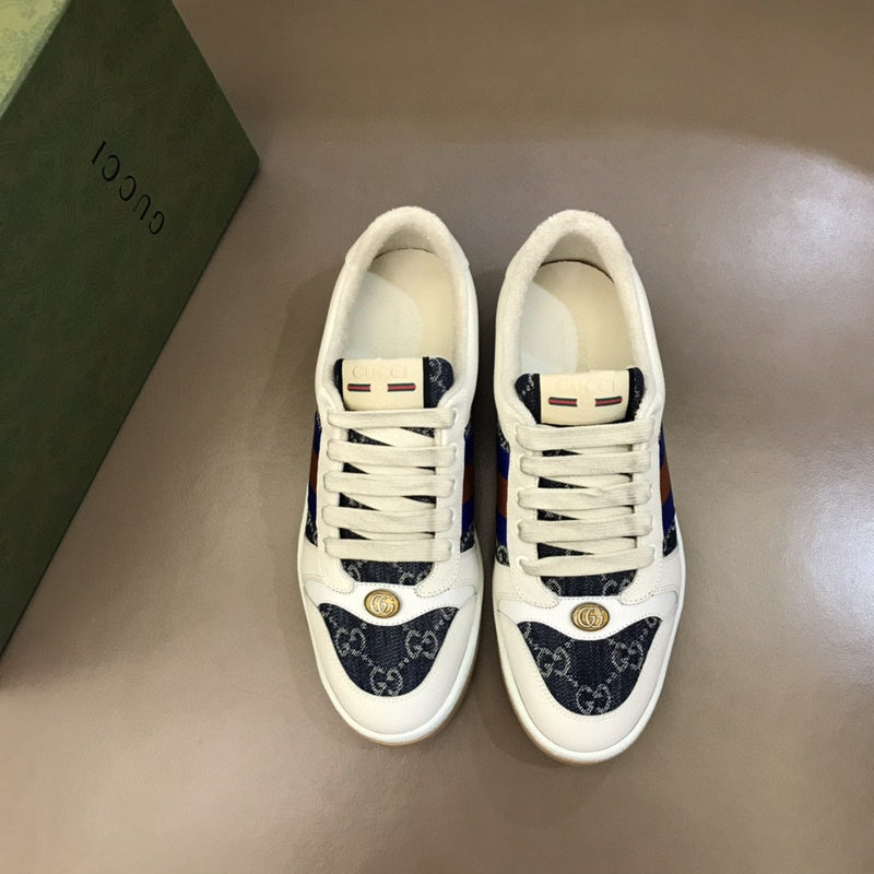 Gucci all-black luxury sneakers view 10 low-top design