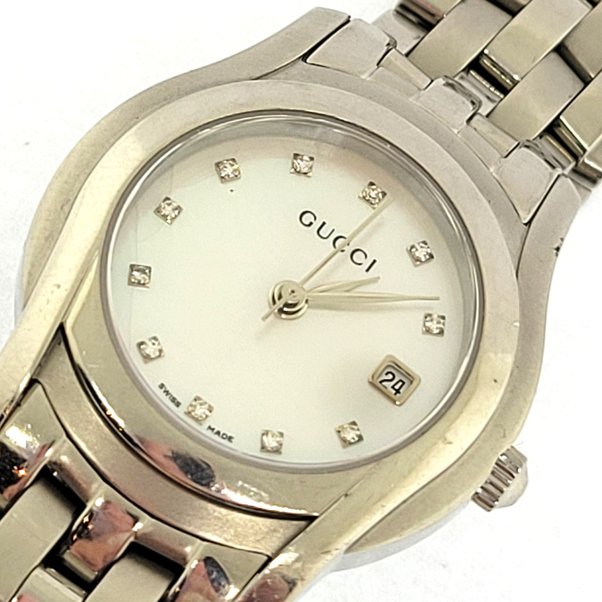 Front view of Gucci women's watch