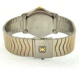 Close-up detail view of Ebel unisex watch