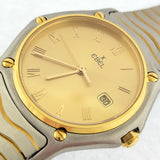 Angled view of Ebel unisex watch