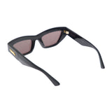Bottega Veneta premium sunglasses detail and craftsmanship close-up