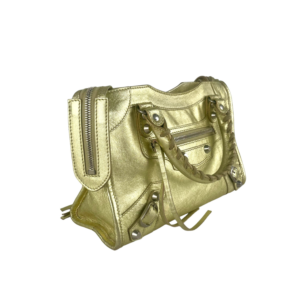 Balenciaga City Mini Gold | Premium Designer Piece