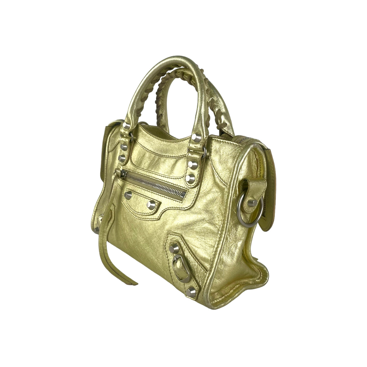 Balenciaga City Mini Gold | Premium Designer Piece