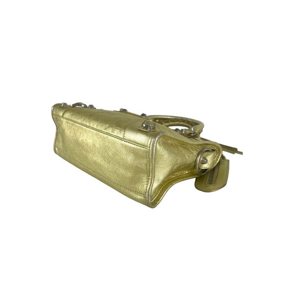 Balenciaga City Mini Gold | Premium Designer Piece