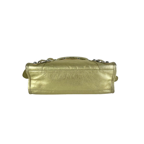 Balenciaga City Mini Gold | Premium Designer Piece