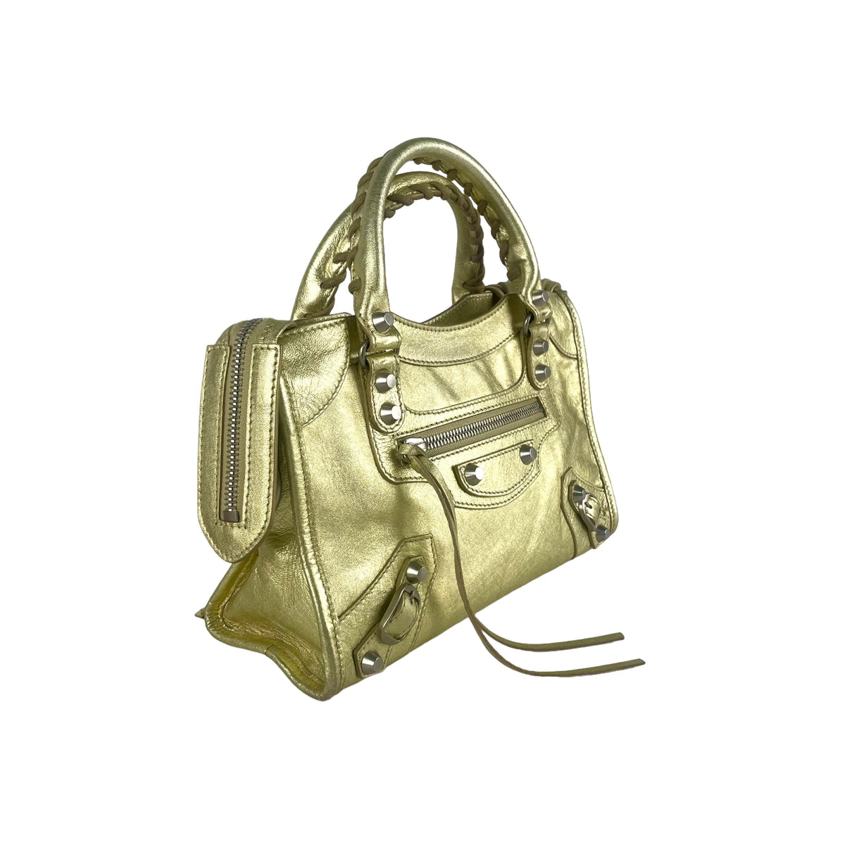 Balenciaga City Mini Gold | Premium Designer Piece