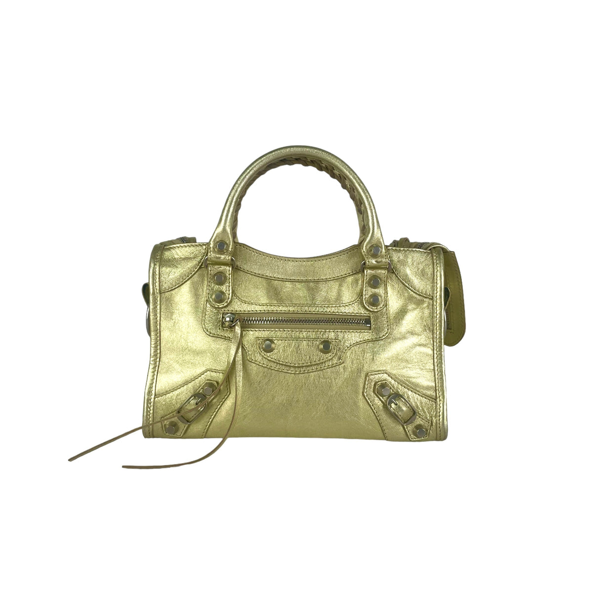 Balenciaga City Mini Gold | Premium Designer Piece